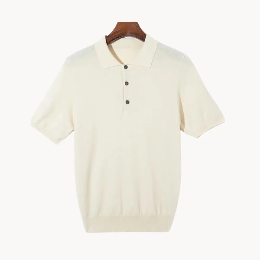 Merino Wool Knit - Polo CAAYWORLD