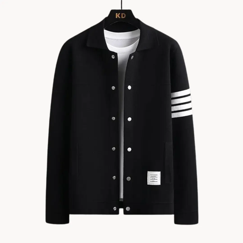 Merino Wool Lapel - Cardigan CAAYWORLD