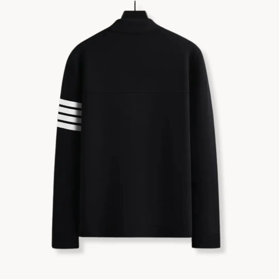 Merino Wool Lapel - Cardigan CAAYWORLD