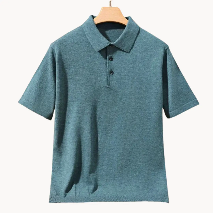 Merino Wool - Polo Shirt CAAYWORLD