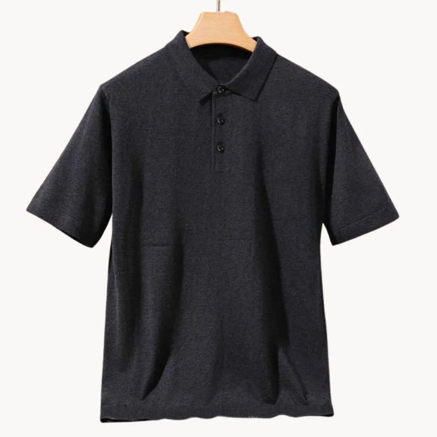 Merino Wool - Polo Shirt CAAYWORLD