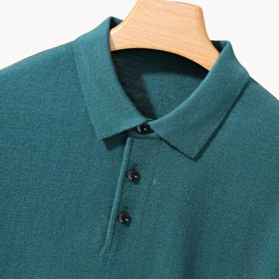 Merino Wool - Polo Shirt CAAYWORLD