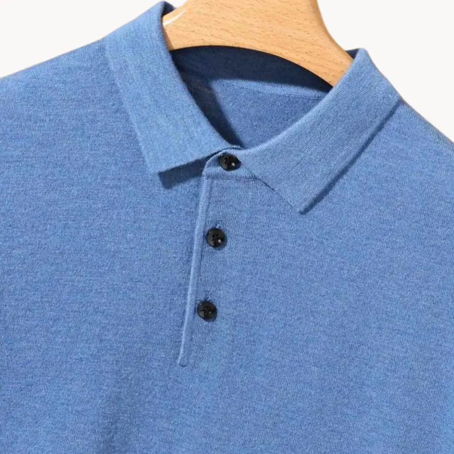 Merino Wool - Polo Shirt CAAYWORLD
