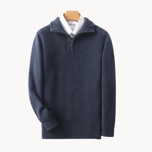 Merino Wool Quarter Zip - Sweater CAAYWORLD MEN