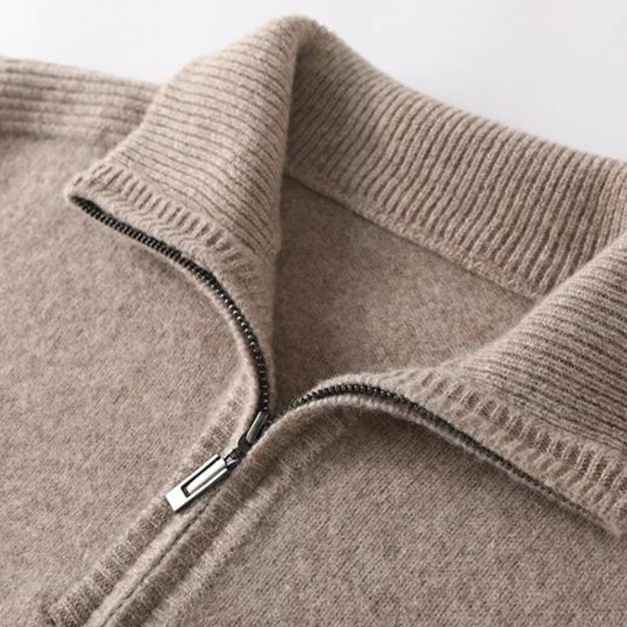 Merino Wool Quarter Zip - Sweater CAAYWORLD MEN