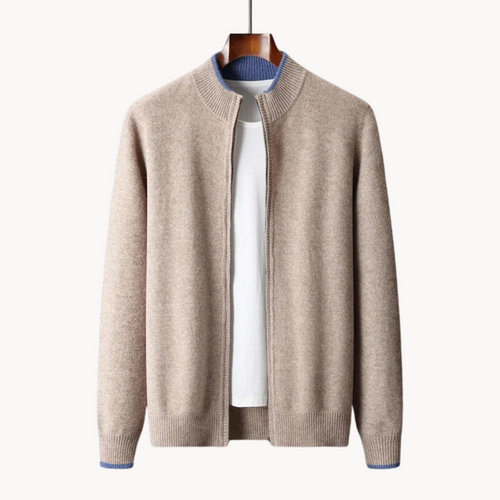Merino Wool Zip Front - Sweater CAAYWORLD MEN