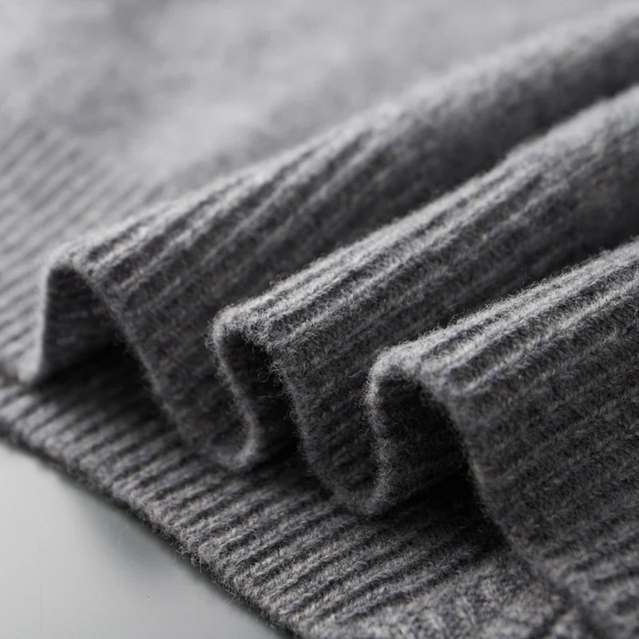 Merino Wool Zip Front - Sweater CAAYWORLD MEN