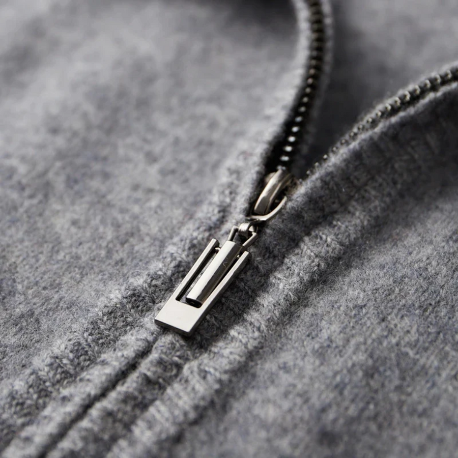 Merino Wool Zip Front - Sweater CAAYWORLD MEN