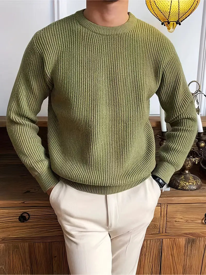 Milan Ribbed Knit - Sweater CAAYWORLD MEN