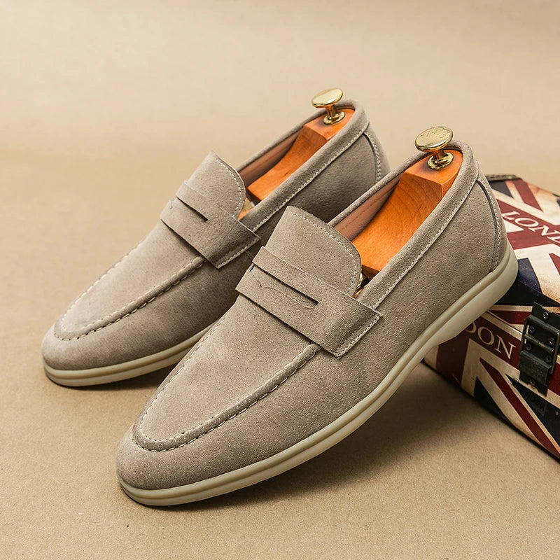 Milan Suede Slip-On - Loafers CAAYWORLD MEN