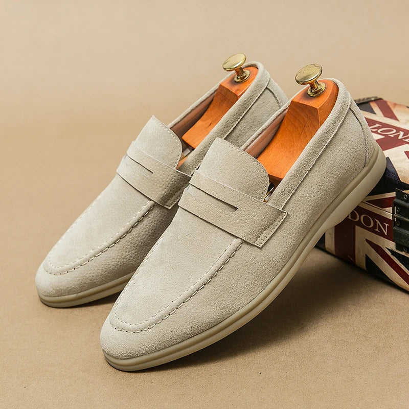 Milan Suede Slip-On - Loafers CAAYWORLD MEN