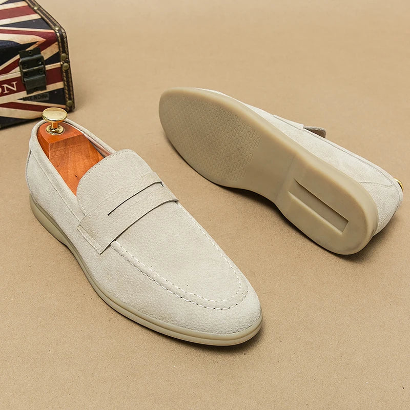 Milan Suede Slip-On - Loafers CAAYWORLD MEN