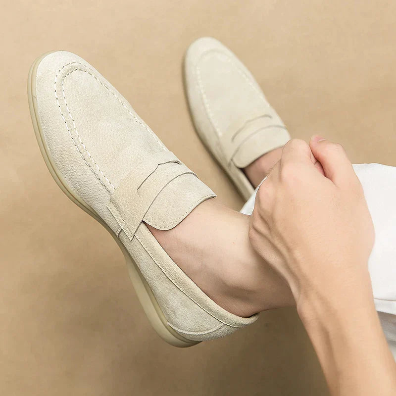 Milan Suede Slip-On - Loafers CAAYWORLD MEN