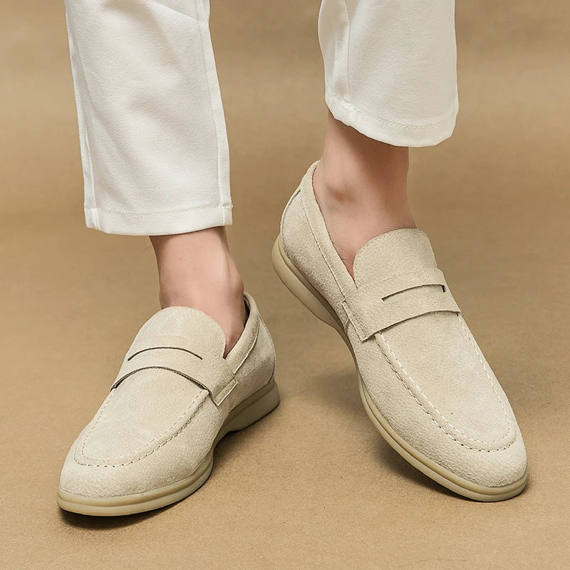 Milan Suede Slip-On - Loafers CAAYWORLD MEN