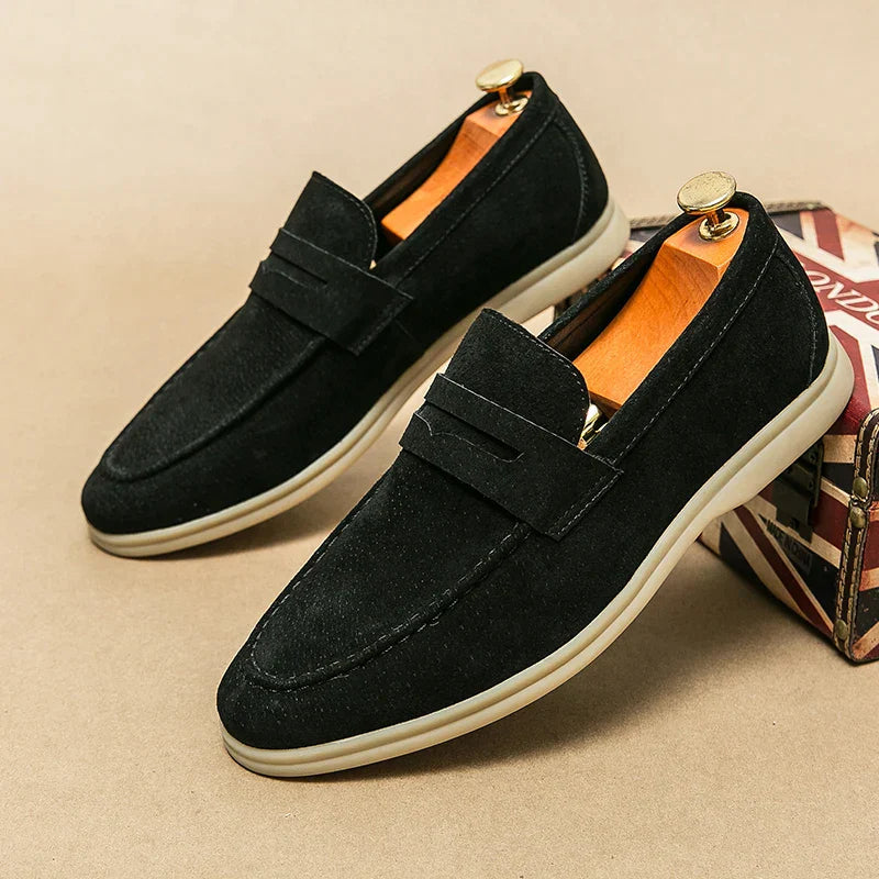 Milan Suede Slip-On - Loafers CAAYWORLD MEN