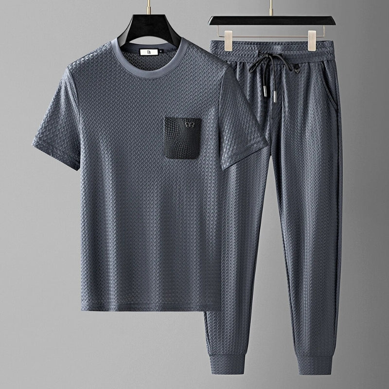 Milano Jacquard Knit - Lounge Set CAAYWORLD MEN