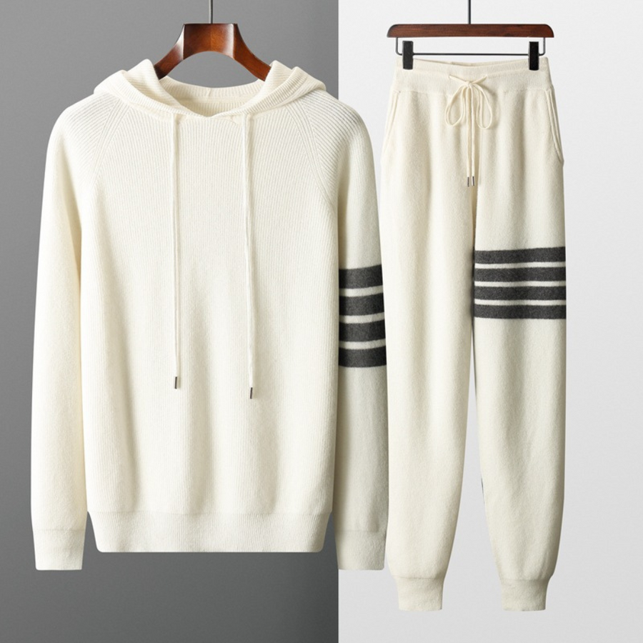 Milano Striped Knit - Two-Piece Set CAAYWORLD MEN