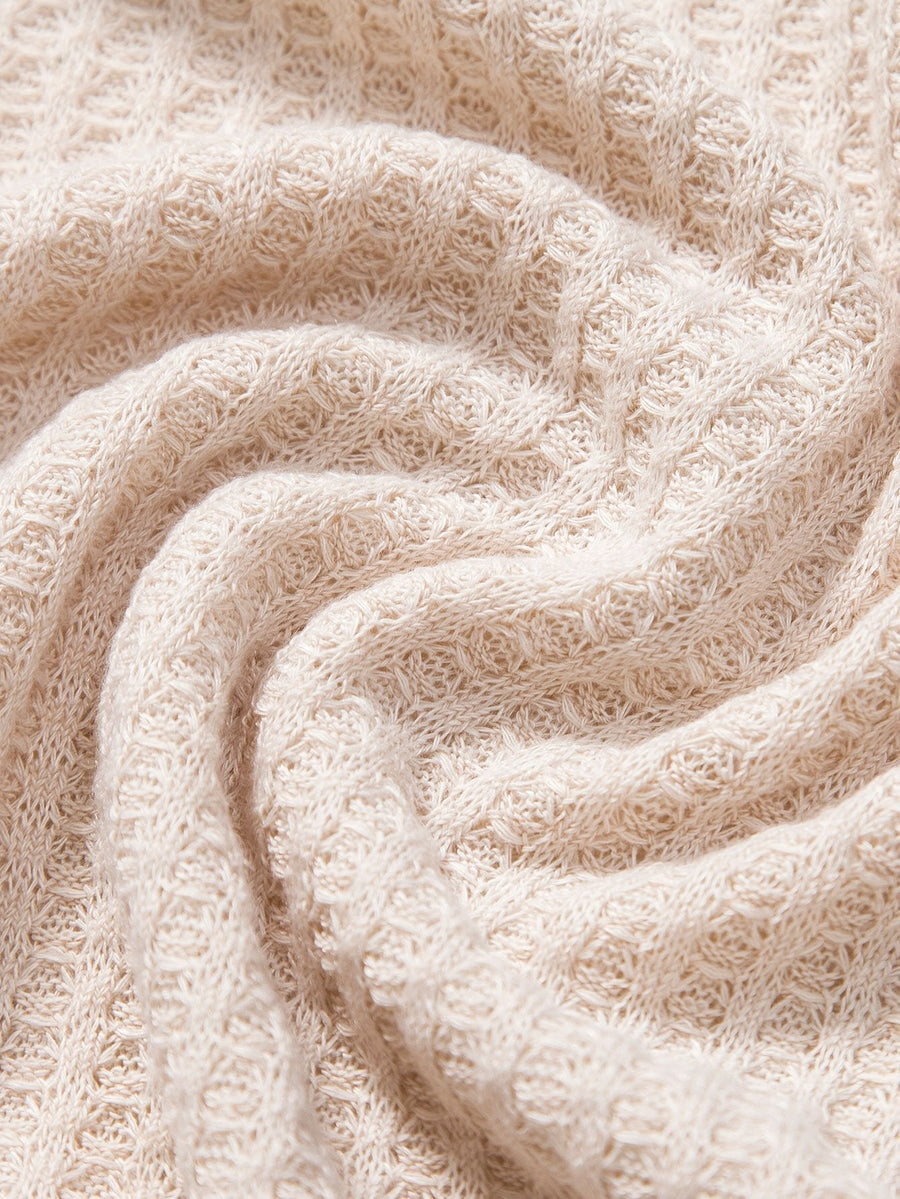 Milano Waffle Knit - Polo Shirt CAAYWORLD MEN
