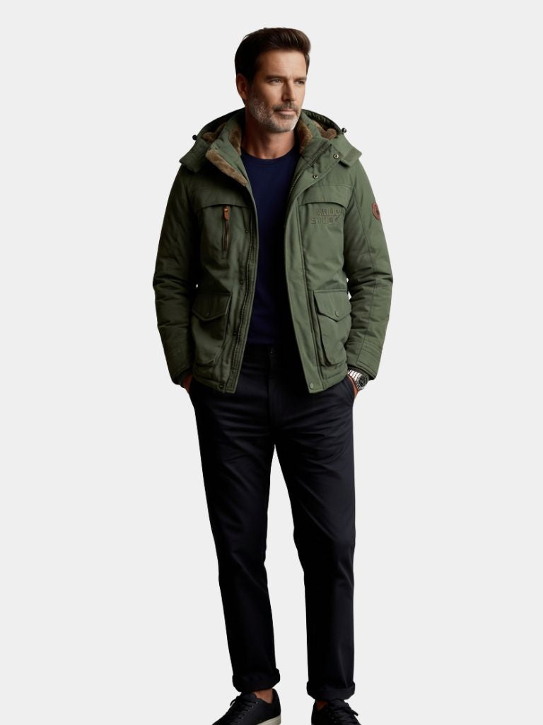Military Hooded Jacket - CAAYWORLD CAAYWORLD