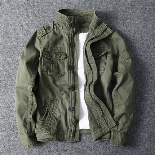 Military-Style Utility - Jacket CAAYWORLD MEN