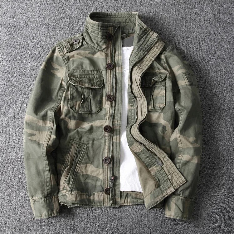 Military-Style Utility - Jacket CAAYWORLD MEN