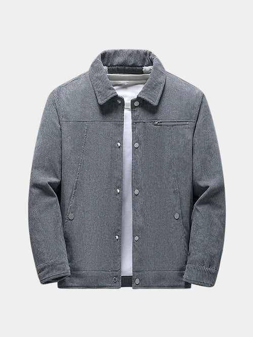 Minimalist Corduroy Sherpa Jacket - CAAYWORLD CAAYWORLD