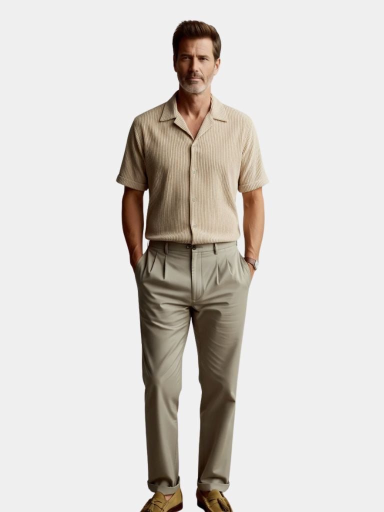 Minimalist Corduroy Shirt - CAAYWORLD CAAYWORLD