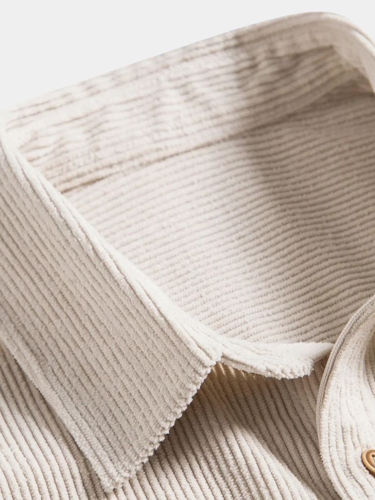 Minimalist Corduroy Shirt - CAAYWORLD CAAYWORLD
