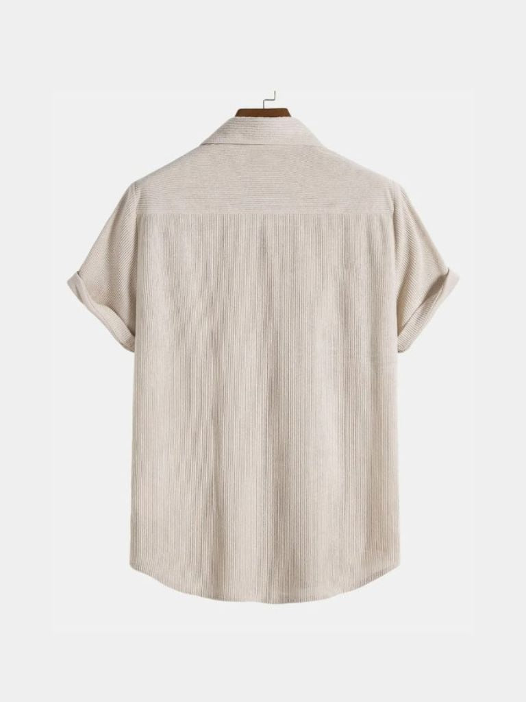 Minimalist Corduroy Shirt - CAAYWORLD CAAYWORLD