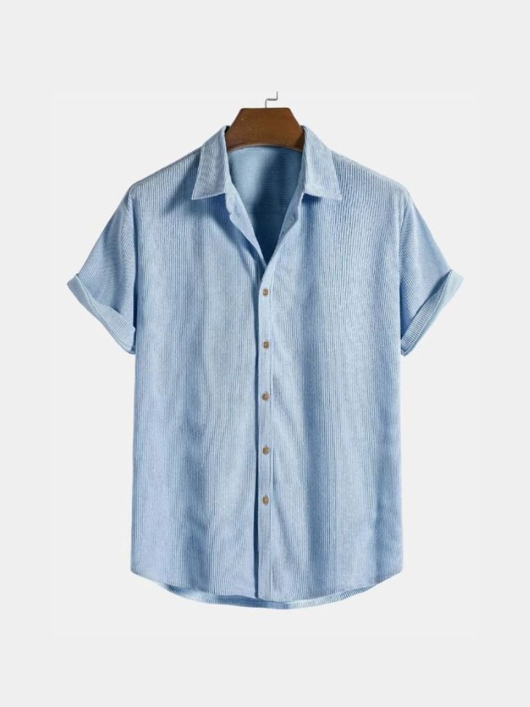 Minimalist Corduroy Shirt - CAAYWORLD CAAYWORLD