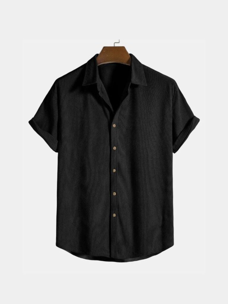 Minimalist Corduroy Shirt - CAAYWORLD CAAYWORLD