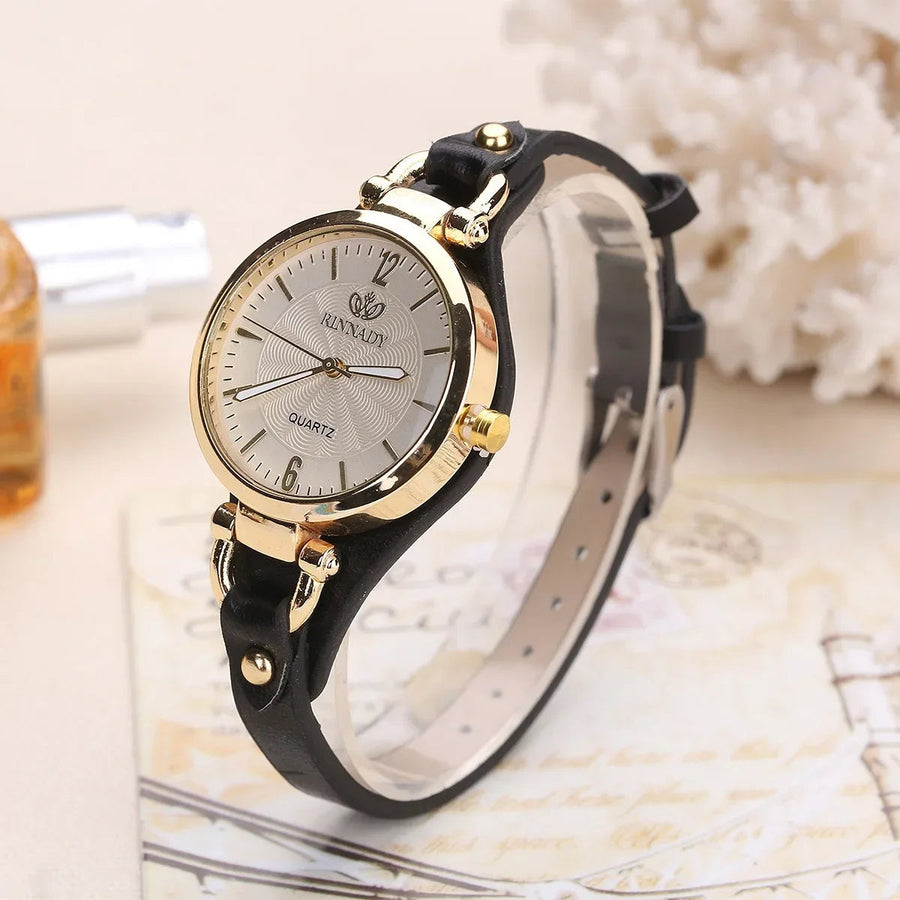 Minimalist Gold Mesh Bracelet - Watch CAAYWORLD