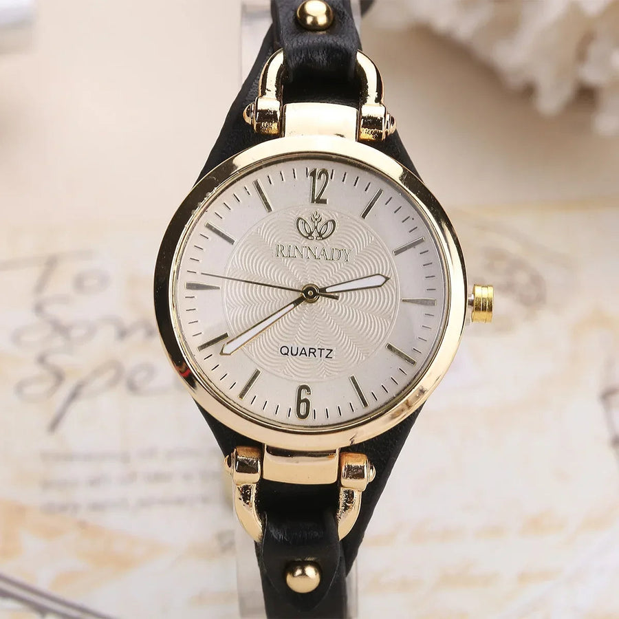 Minimalist Gold Mesh Bracelet - Watch CAAYWORLD