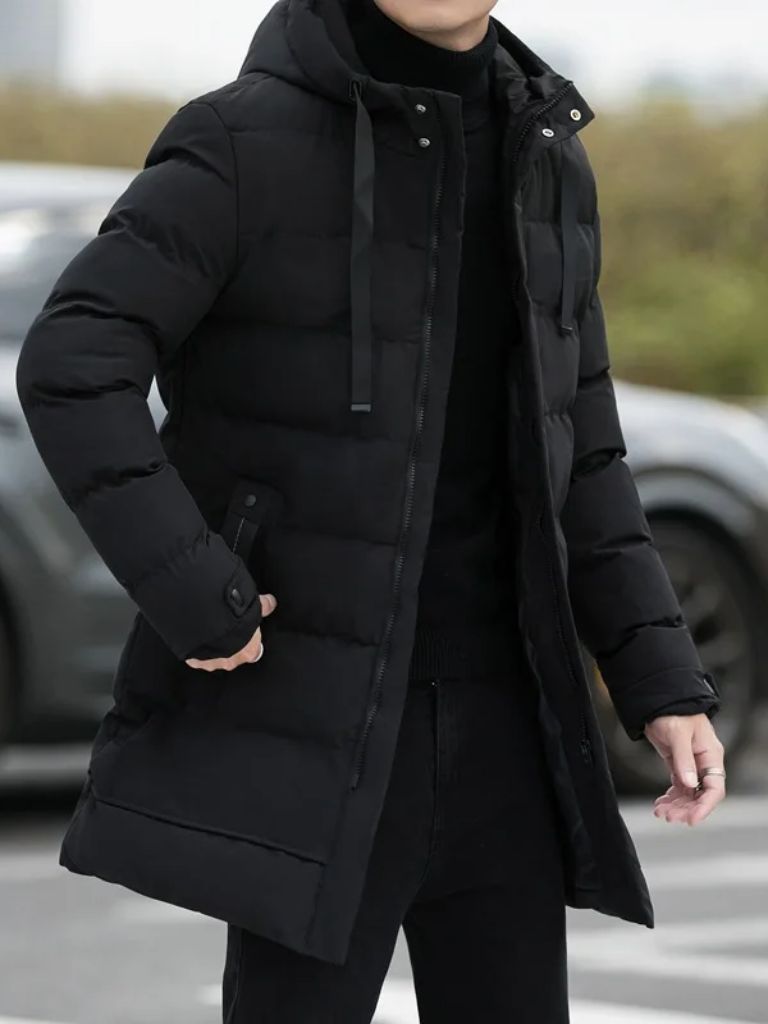Minimalist Long Puffer Coat - CAAYWORLD CAAYWORLD