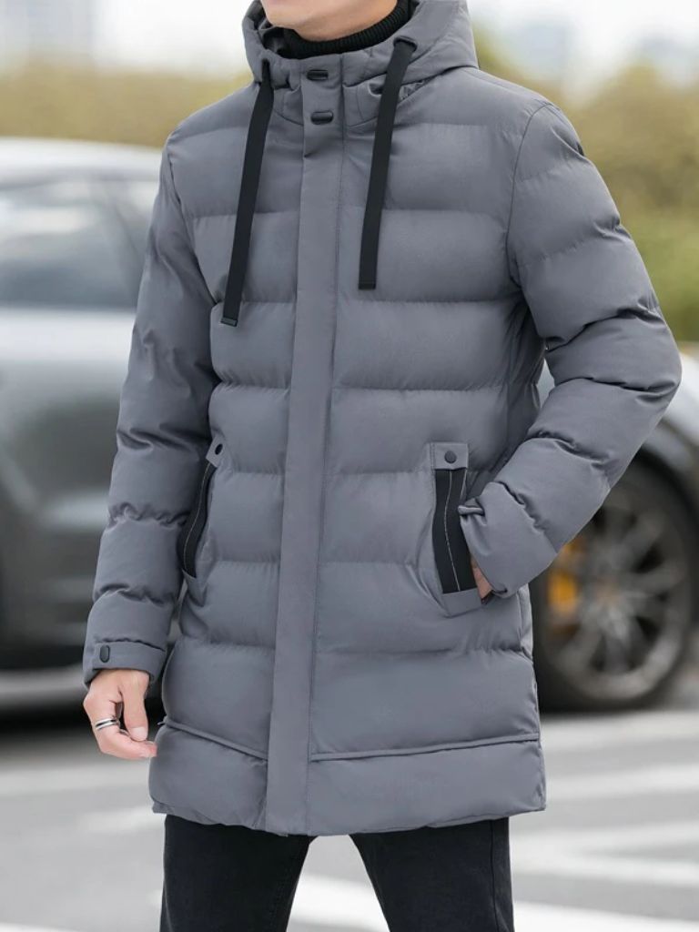 Minimalist Long Puffer Coat - CAAYWORLD CAAYWORLD