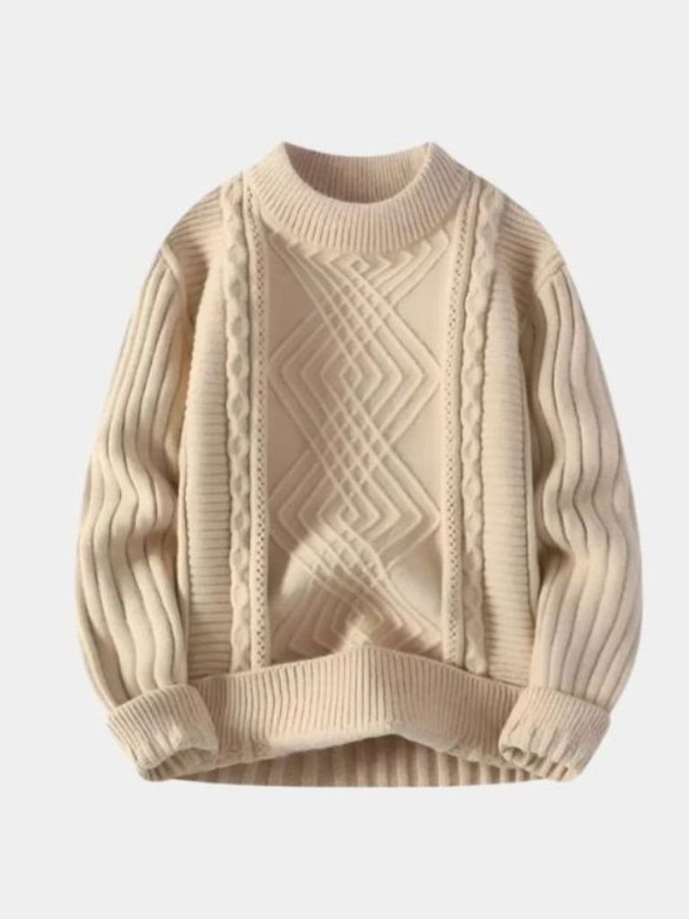 Minimalist Textured Sweater - CAAYWORLD CAAYWORLD