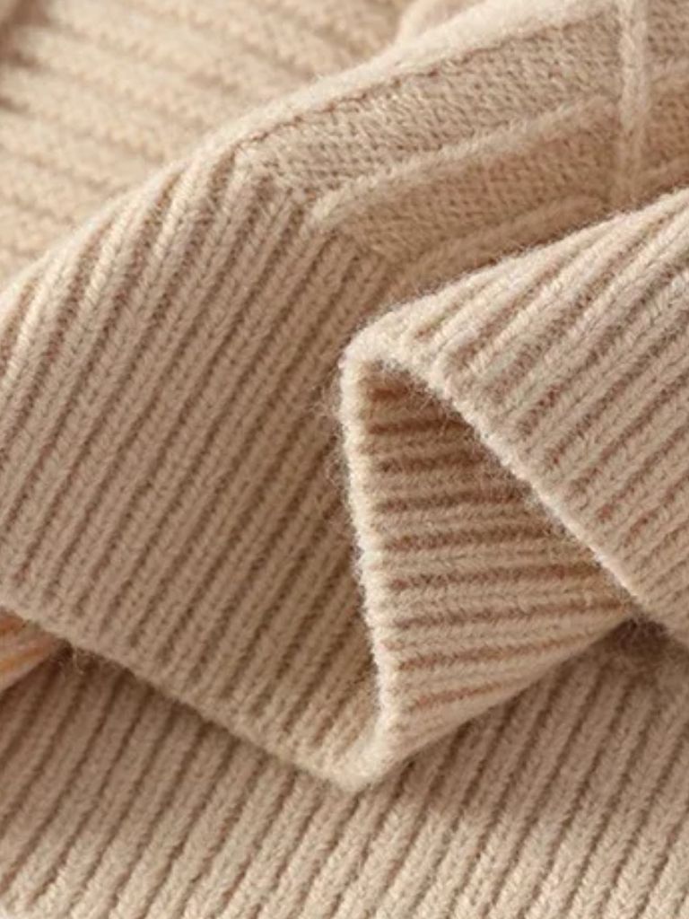 Minimalist Textured Sweater - CAAYWORLD CAAYWORLD