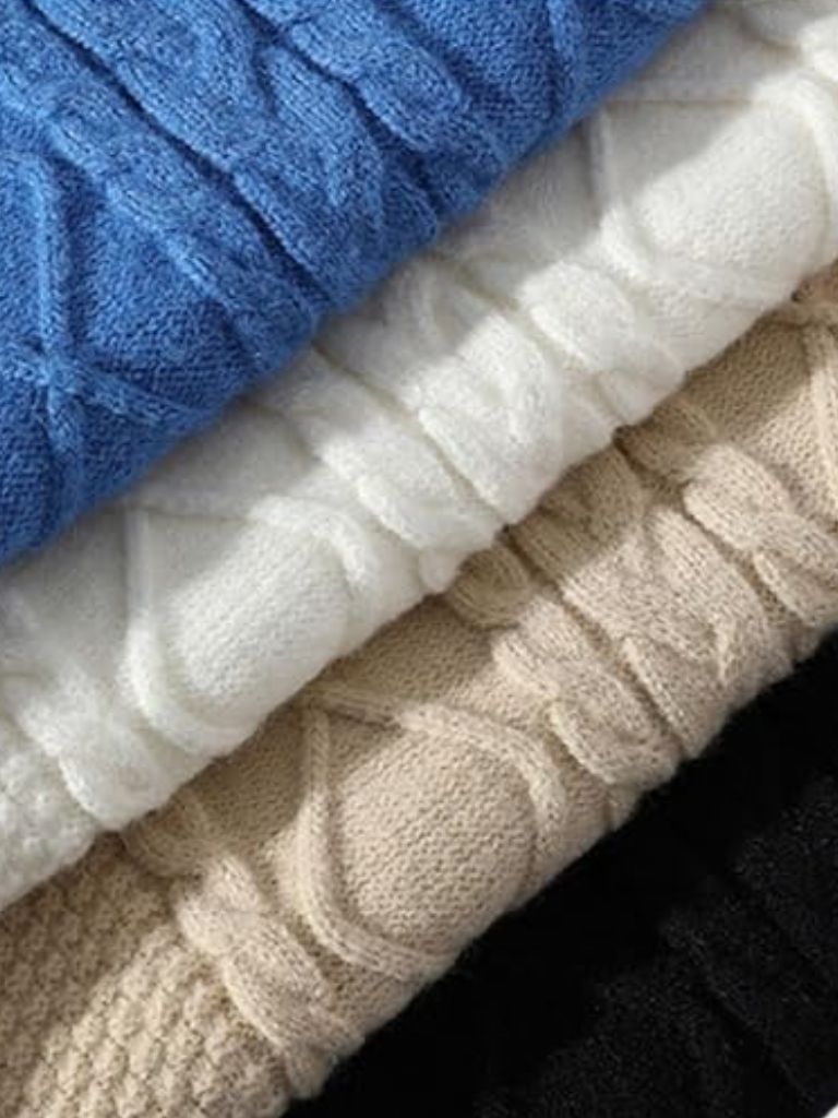 Minimalist Textured Sweater - CAAYWORLD CAAYWORLD