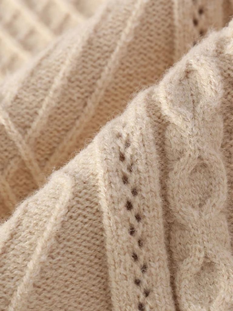 Minimalist Textured Sweater - CAAYWORLD CAAYWORLD
