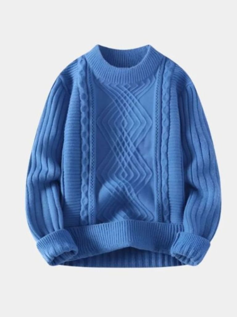 Minimalist Textured Sweater - CAAYWORLD CAAYWORLD