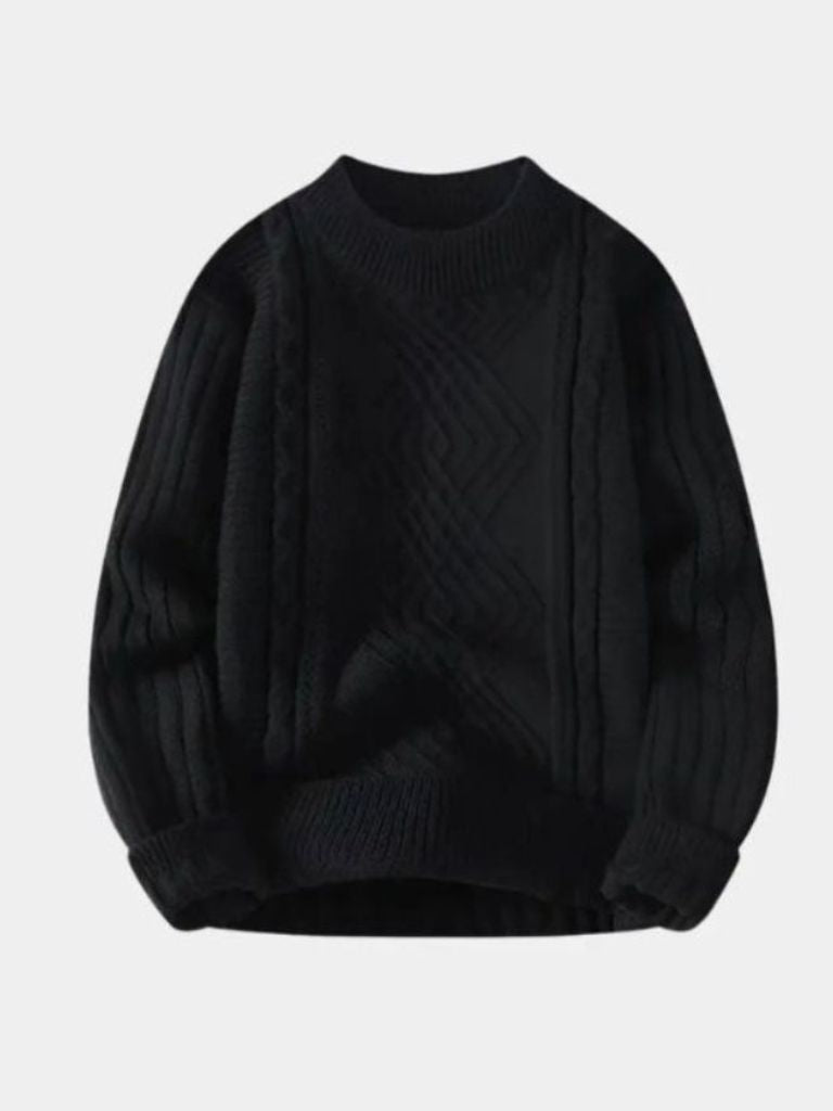 Minimalist Textured Sweater - CAAYWORLD CAAYWORLD