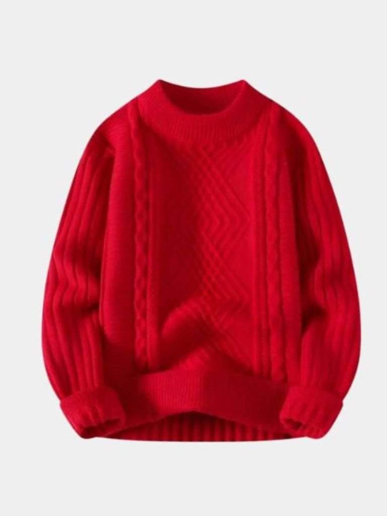 Minimalist Textured Sweater - CAAYWORLD CAAYWORLD
