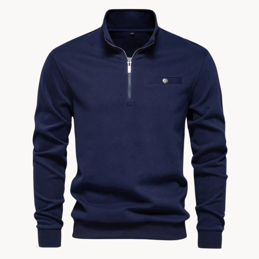 Mock Neck Zip - Sweater CAAYWORLD MEN