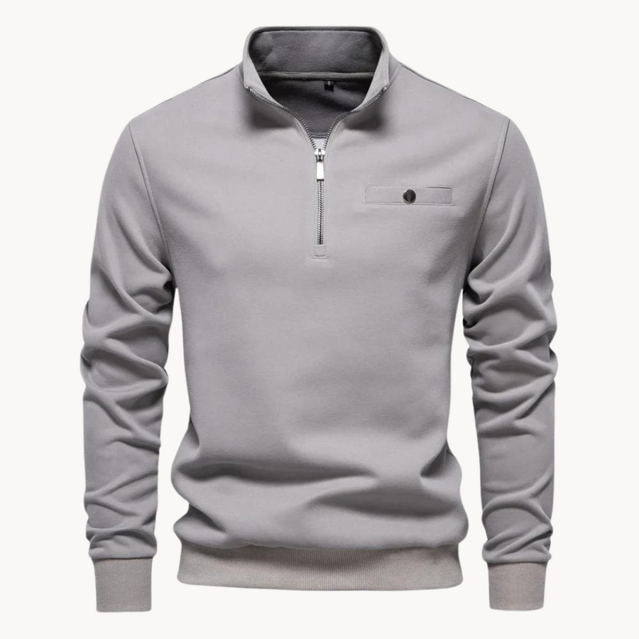 Mock Neck Zip - Sweater CAAYWORLD MEN
