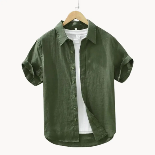 Modena Linen Short Sleeve - Shirt CAAYWORLD