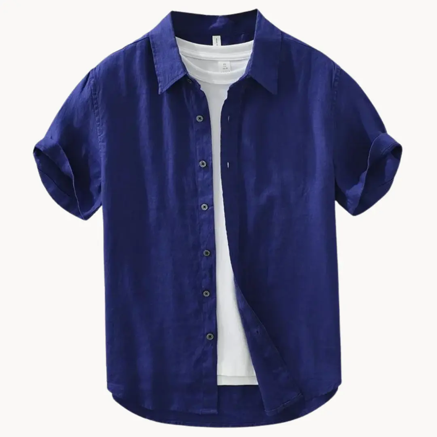 Modena Linen Short Sleeve - Shirt CAAYWORLD