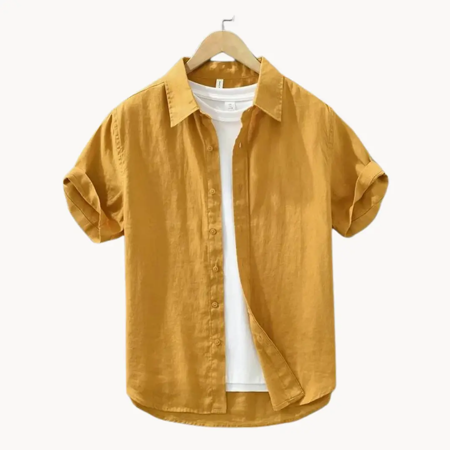 Modena Linen Short Sleeve - Shirt CAAYWORLD