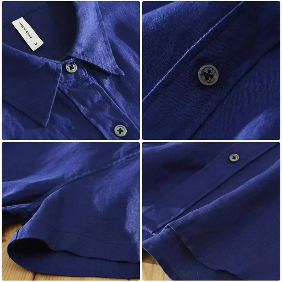 Modena Linen Short Sleeve - Shirt CAAYWORLD