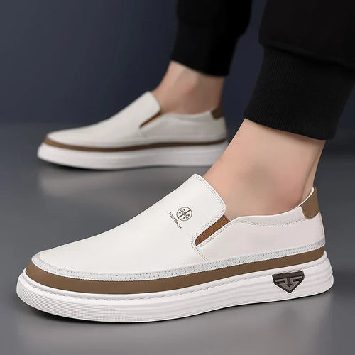 Moderno Leather Slip-On - Loafers CAAYWORLD MEN