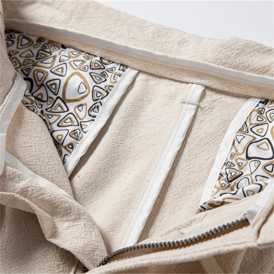Monaco Linen Tailored - Trousers CAAYWORLD